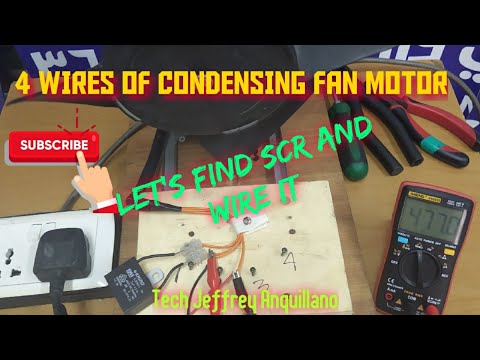 Video: Paano ka mag-wire ng 4 wire fan?