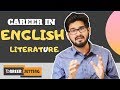 Career in English literature - BA, MA in English, Career Setting