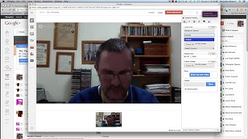 How to create a lower third in a Google+ Hangout