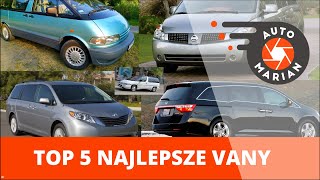 TOP 5 - Najlepsze minivany świata!!! - AutoMarian 500+ (studyjnie)