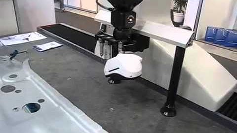 Zephyr II on a CMM with a PH10M and ACR3 rack drive on Metrolog