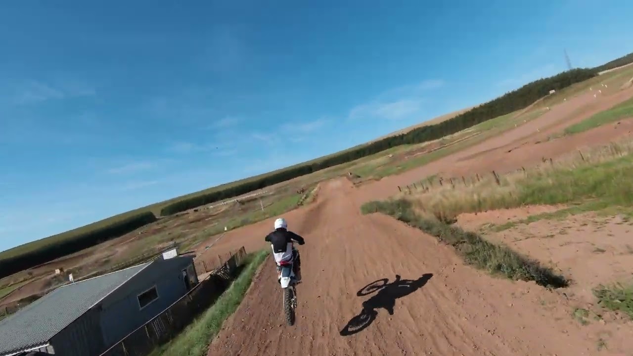 Duns MotoX Track White Husqvarna