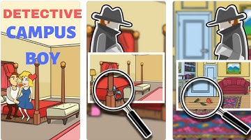 Find Differences: Detective | Campus Boy Level 1-10 | Walkthrough | New IOS Android Game