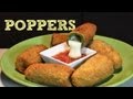 Jalapeño poppers | Chiles Jalapeños rellenos queso | Recetas fáciles sin horno