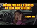 Belligerent 25-Year-Old Drives Drunk on the Sidewalk