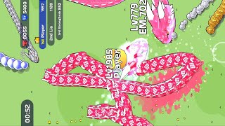 Snake clash Gameplay- Epic Snake Clash.io Gameplay Max level - Boss level Big Snake #55 ljr02