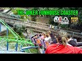 2021 The Joker Funhouse Coaster On Ride 4K POV Six Flags Over Georgia