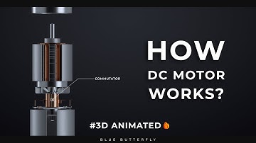 How DC Motor Works ?  |  3D Animated 🔥