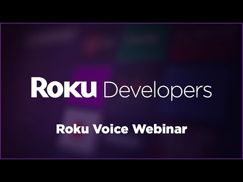 Roku Voice Webinar