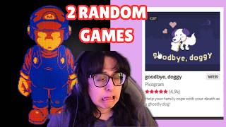 2 Random itch.io Games.. One Made Me Cry, One Scared Me