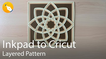 Cricut & Inkpad - Layered Pattern