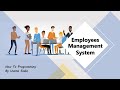 Employees Management System [Review] in Urdu/Hindi