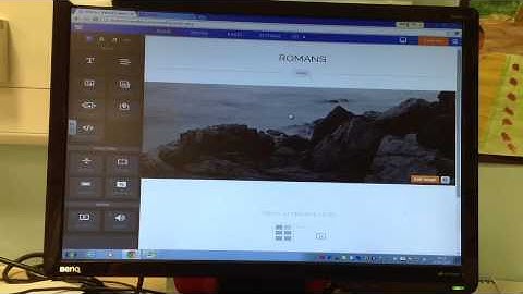 Weebly guide: lesson 1