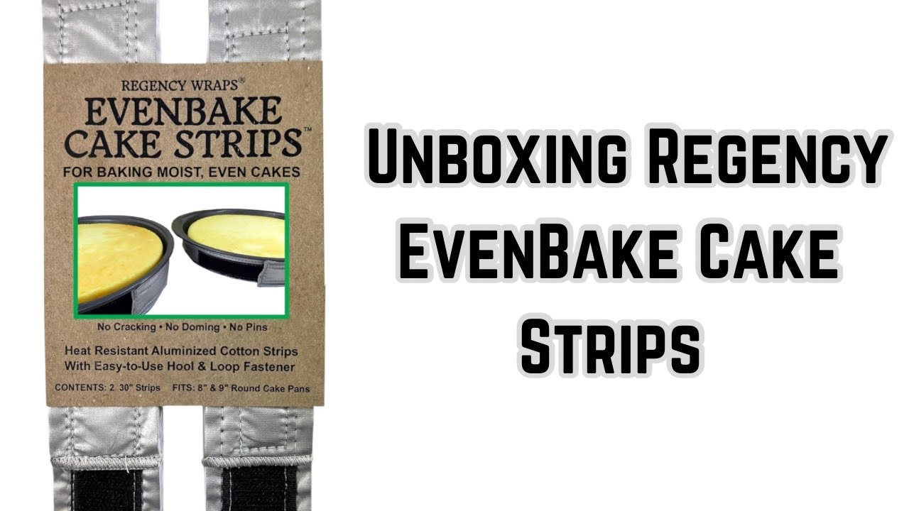 Thank You, Anonymous Viewer!  Unboxing Regency EvenBake Cake Strips for Perfect Cakes Every Time
