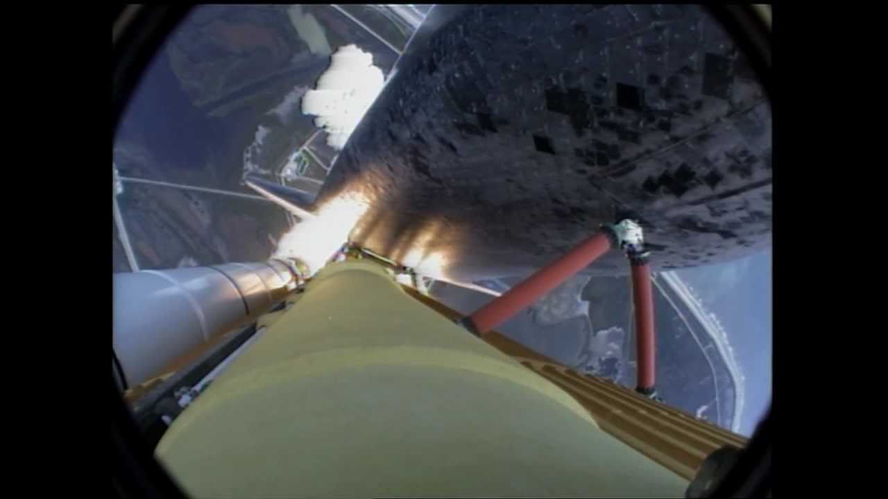 STS-135 Space Shuttle Atlantis last launch & fly to International Space ...