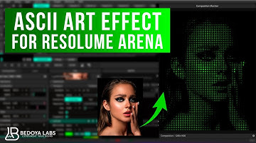 ASCII ART ON RESOLUME ARENA | VASCII PLUGIN