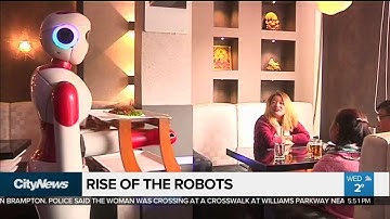 Robots wait tables at Nepalese restaurant