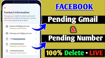 facebook pending number remove | facebook pending confirmation | facebook number pending problem #fb