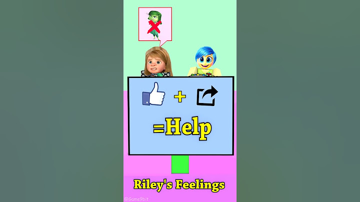 Together with Joy, help Riley get rid of Disgust to make her happier! 👍