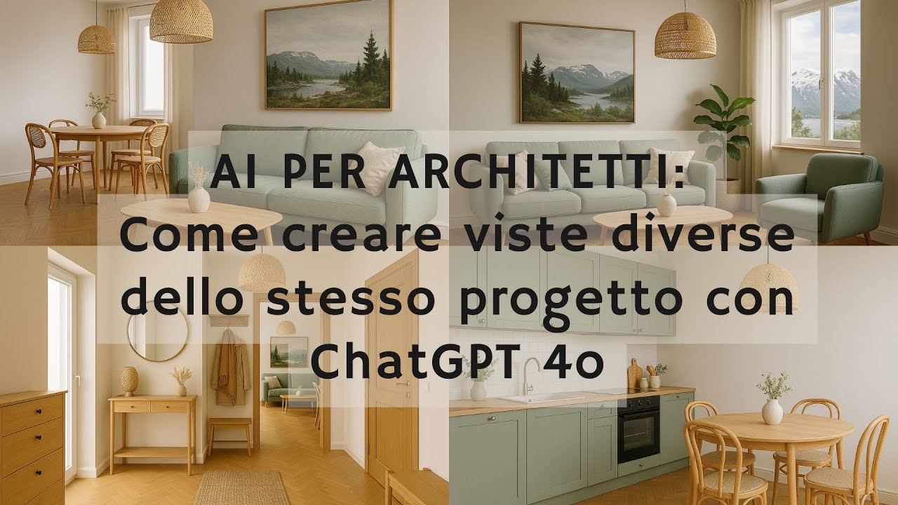 Come creare viste da angolazioni diverse dello stesso progetto con ChatGPT 4o