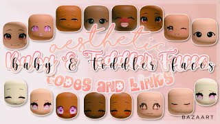 Cute Baby / Toddler Faces Codes & Links | Roblox Bloxburg, Berry Avenue, Brookhaven