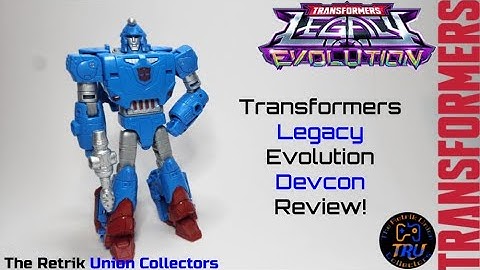 Transformers Legacy Evolution Devcon Review!