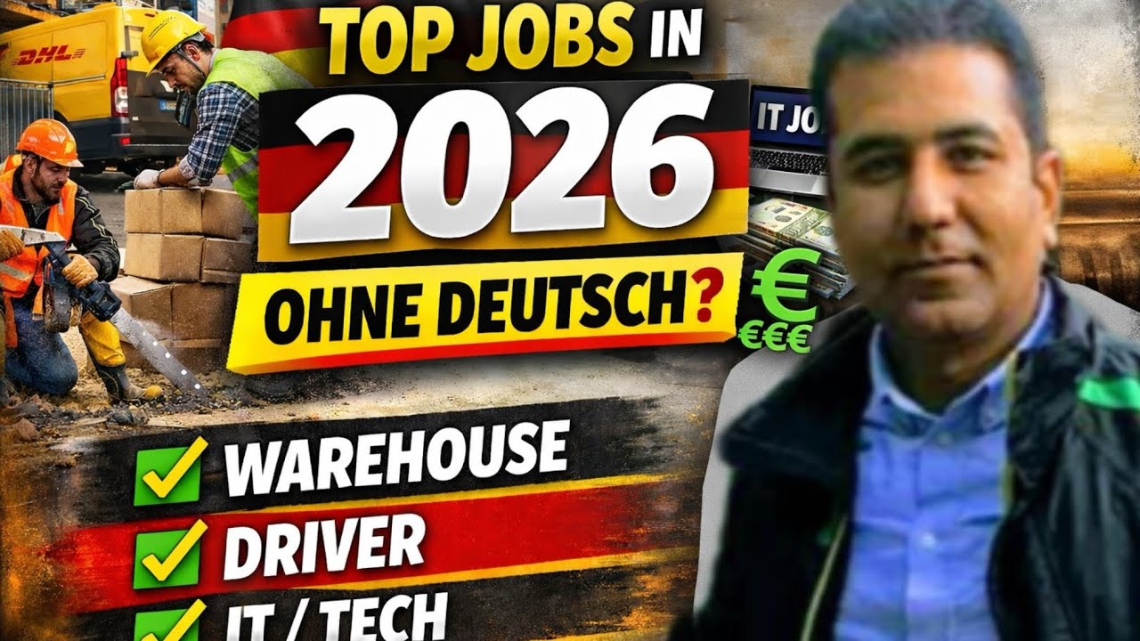 Top Jobs in Germany 2026 (No German Needed?)