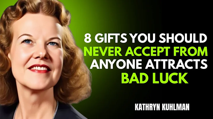 8 Gifts You Should NEVER Accept from ANYONE - Attracts Bad Luck | Kathryn Kuhlman Speech.