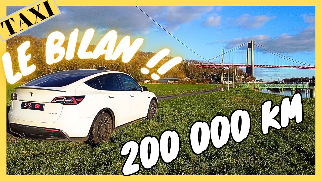 Tesla Model Y, le bilan des 200 000 km !!