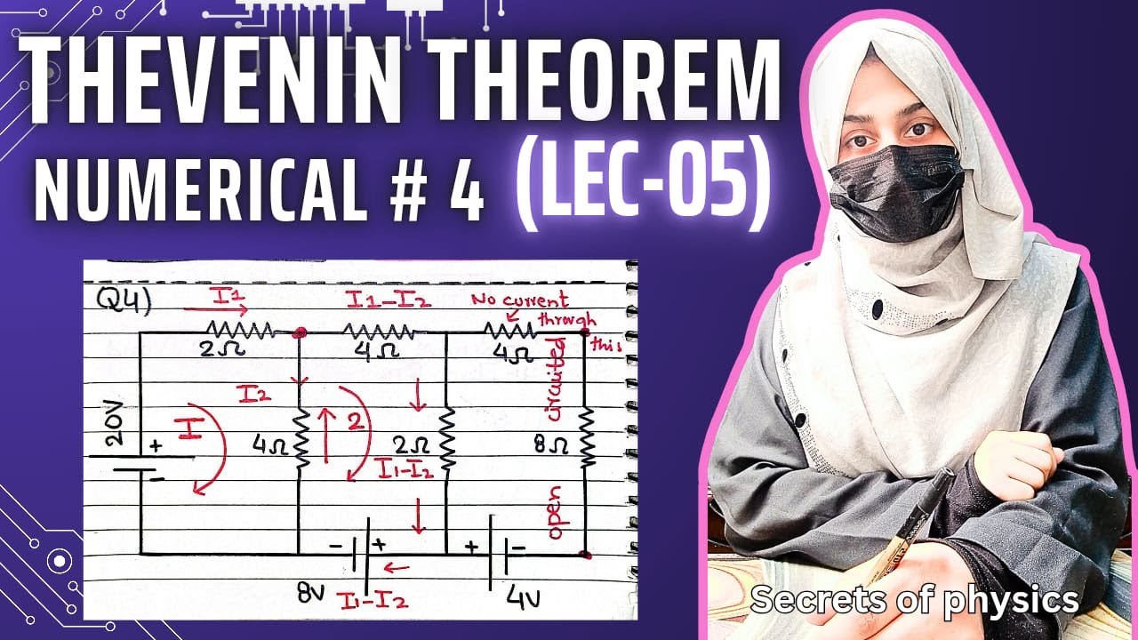 5. THEVENIN THEOREM NUMERICALS | PROBLEM 4 | BASIC ELECTRONICS ...