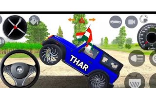 dollar song modified mahindra Thar || indian cars simulator gameplay || car driving 3d