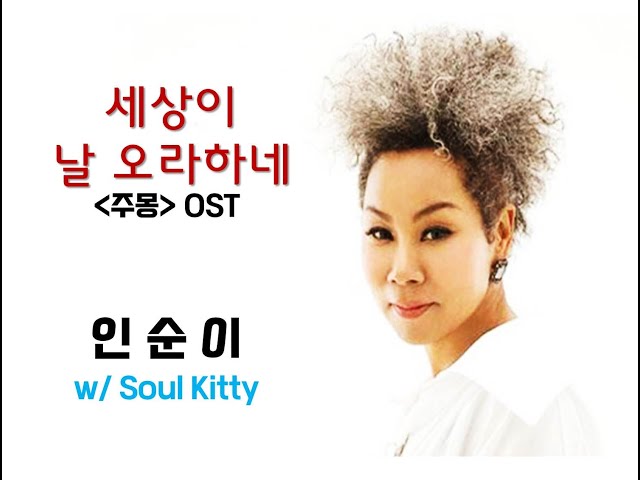 [Soul Kitty &] 인순이   "세상이 날 오라하네" ("주몽" 엔딩타이틀곡)