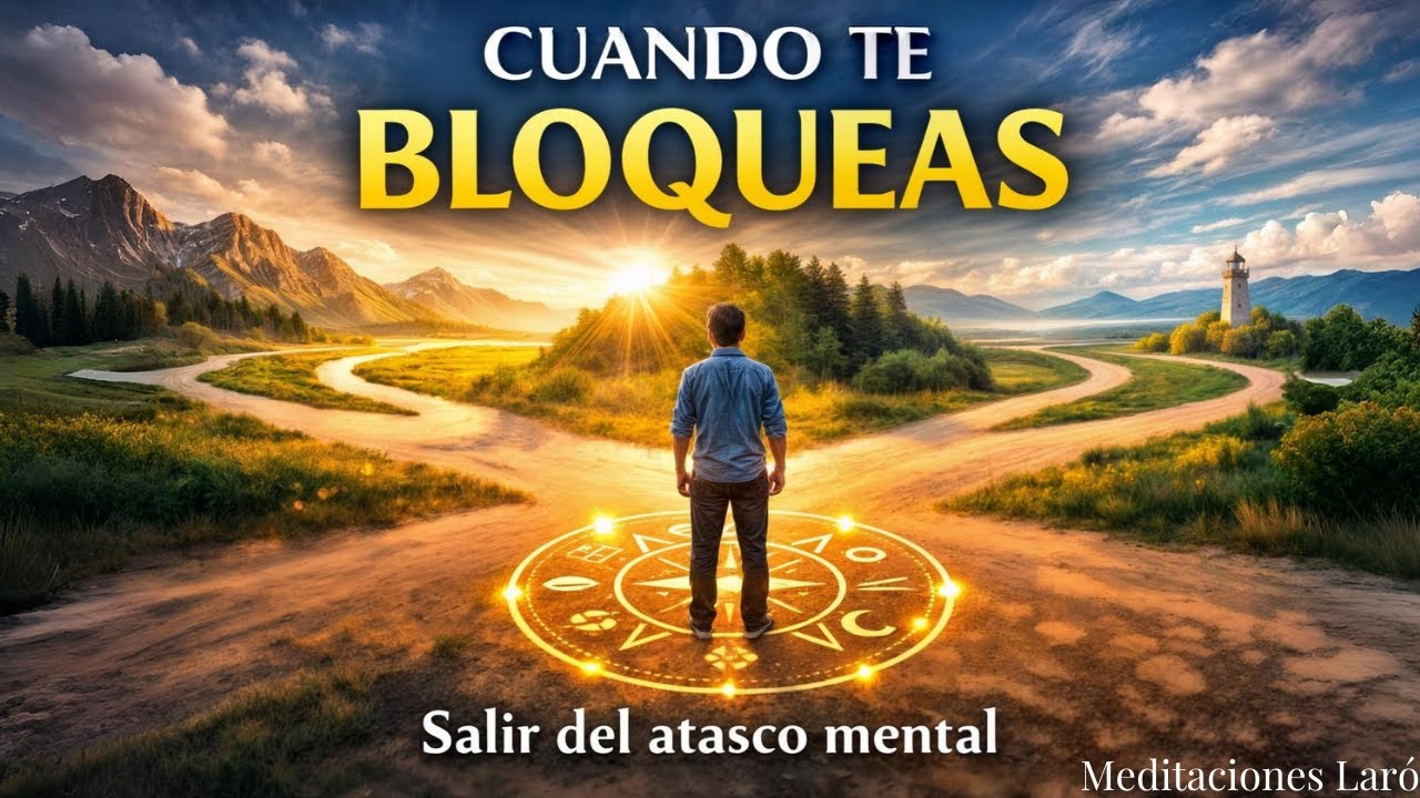 Cuando TE BLOQUEAS y No Sabes Qué Hacer. Meditación para Desatascarte y Volver a Avanzar.