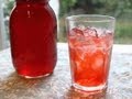 Strawberry Syrup - How to Make Fresh Strawberry Syrup and Strawberry Soda