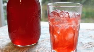 Strawberry Syrup - How to Make Fresh Strawberry Syrup and Strawberry Soda