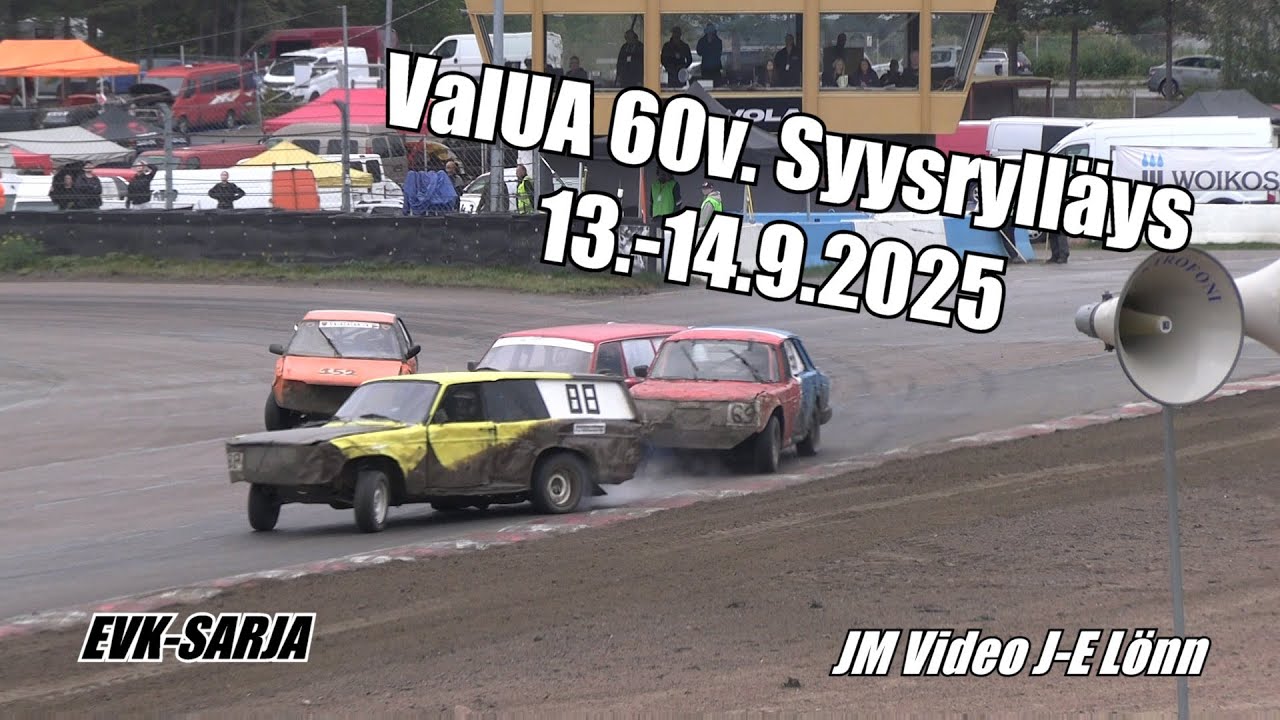 ValUA 60v Syysrylläys, Kouvola - 13.-14.9.2025 (Lauantai)