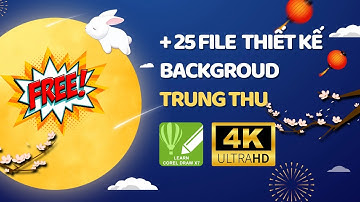 25 File Coreldraw Backgroud Trung Thu Thiết Kế Cực Đẹp |63design