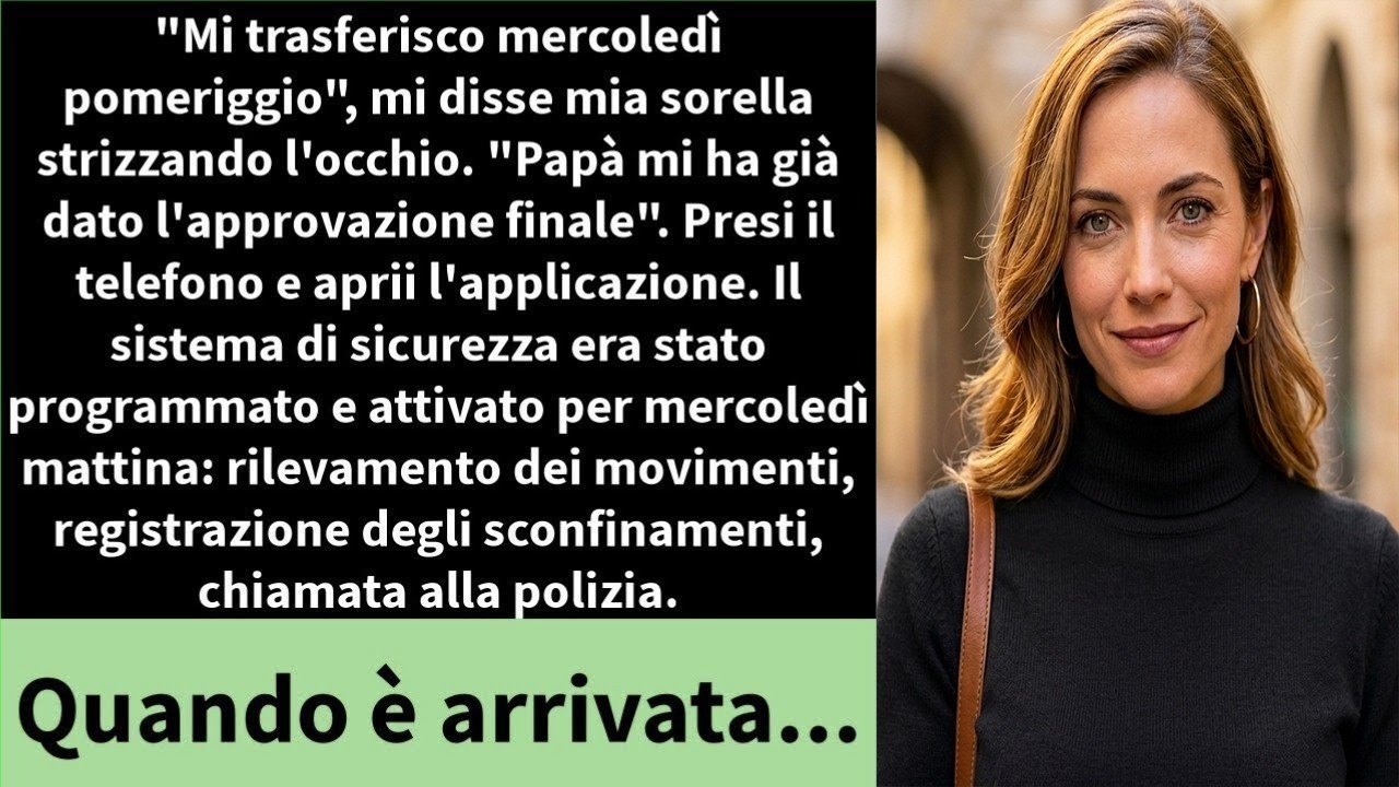 Mia sorella ha annunciato a pranzo che si sarebbe trasferita nella mia casa al mare mercoledì. Papà ha sorriso e ha detto: “La famiglia condivide, tesoro. Tua sorella ha bisogno di stabilità.”...