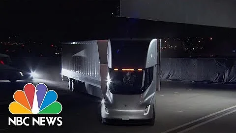 Tesla Ceo Elon Musk Unveils New Semi Truck | NBC News