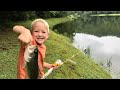 Gone fishin' with the RHODES KIDS | Gideon's 1st FISH EVER