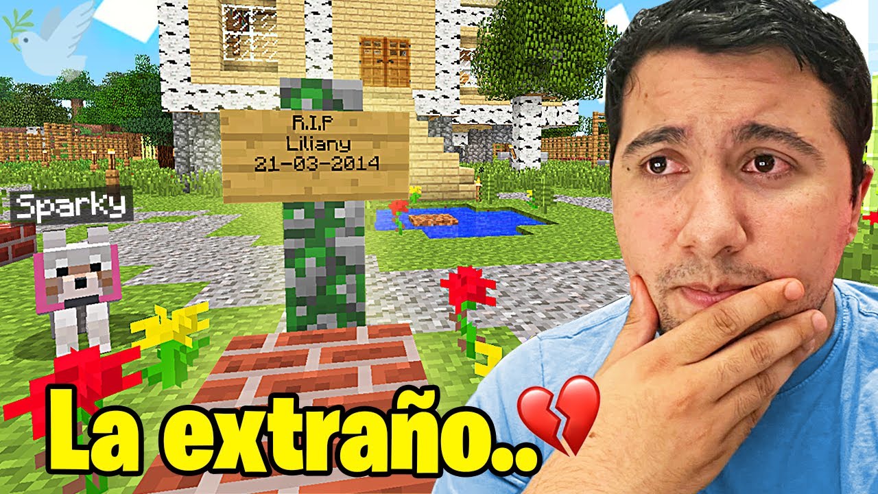 Entré a mi antiguo mundo de Minecraft con mi ex novia después de 8 años..