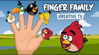 Finger Family Song With Angry Birds Nursery Rhymes & Kids Song أغنية عائلة الاصبع مع الطيور الغاضبة