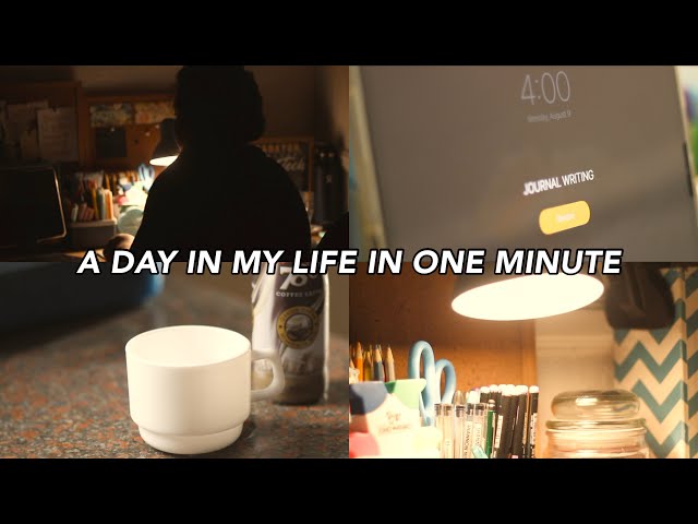 A DAY IN MY LIFE IN 1 MINUTE | Shannon Sumanga class=