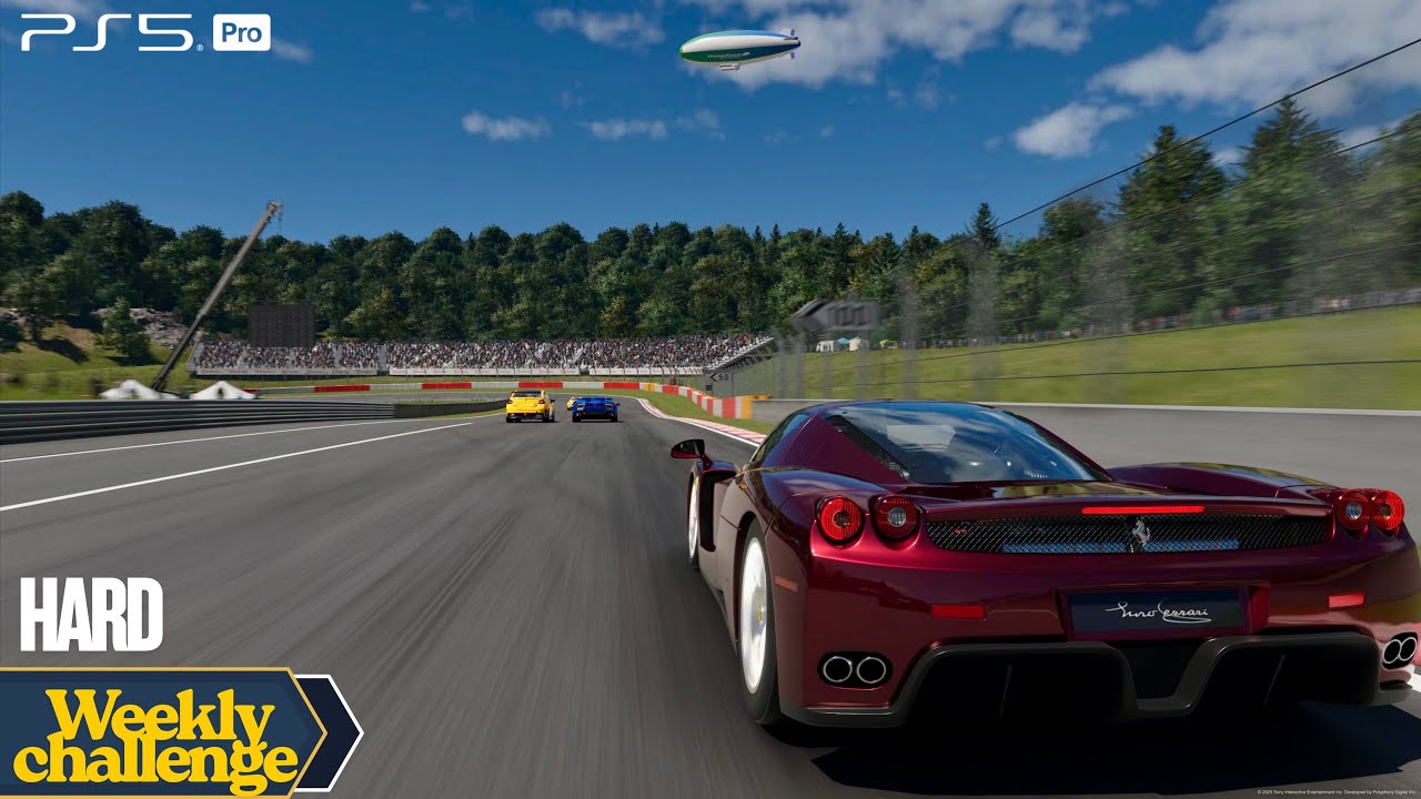 GT7 Weekly Challenge | World Touring Car 700 | Deep Forest Raceway | Ferrari Enzo ’02 | PS5 Pro