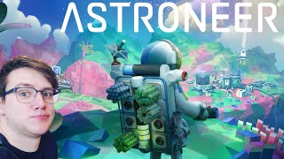 First Time Playing Astroneer!! (Kinda) | agoodhumoredwalrus gaming