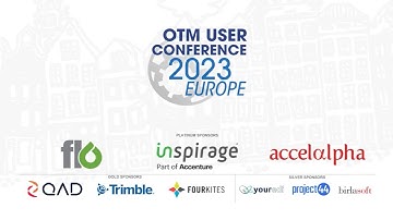 2023 OTM User Conference Europe - Promo