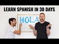 Can I Learn Spanish in 30 Days? || Learn Spanish Fast Challenge || Max&#39;s Monthly Challenge