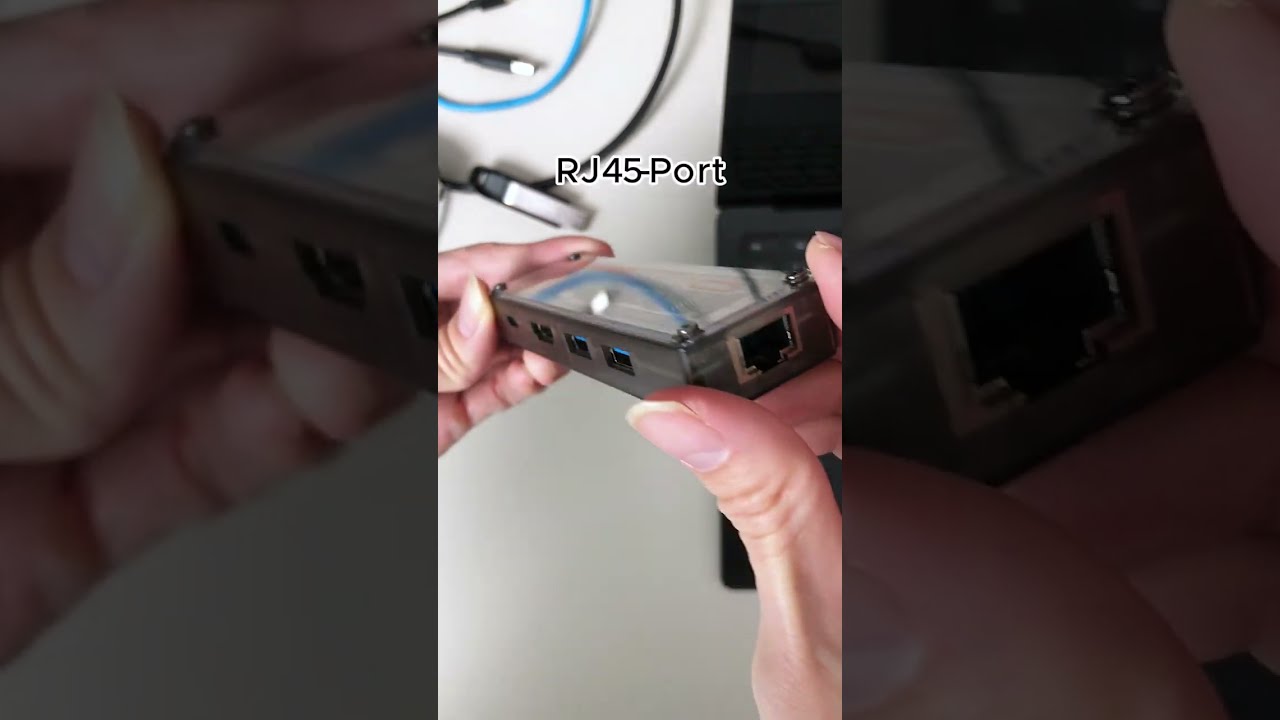 Type C To PD HDMI USB3 0 USB2 RJ45 Adapter