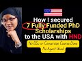 Fully funded scholarship with only hnd to the usa  no agent  no bsc  no conversion course mwc48
