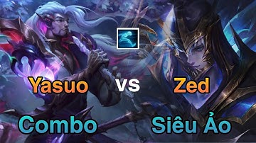 LMHT Tốc Chiến: Yasuo Tốc Hành Đối Đầu Zed Đường Giữa Combo E Flash Q Siêu Ảo